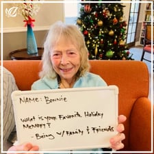 bonnie a pacifica Encinitas resident shares holiday memories