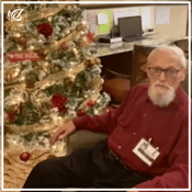 pacifica senior living Ocala resident shares Christmas memories in a video