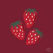 strawberries for health icon