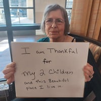 giving thanks at pacifica senior living Hillsborough