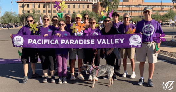 Pacifica paradise valley walk to end ALZ