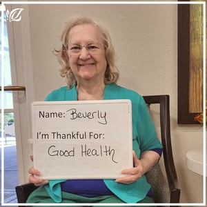 Jo, pacifica senior living resident,  shares his words of thanks 