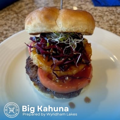 Photo of the Big kahuna Burger  burger competition