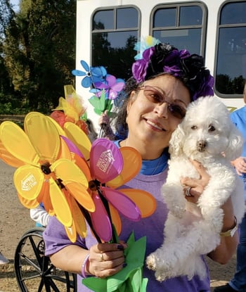 the walk to end ALZ at country crest