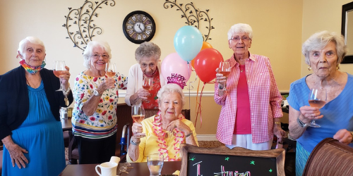 residents at west park senior living