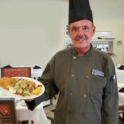 From there, Daniel enrolled in the Connecticut Culinary Institute as a full time student while continuing to work in the accounting office. He graduated in 1992 and the owners of the hotel gave him a celebration party and promoted him to Sous Chef and Purchasing Agent for the hotel.