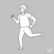 jogging icon